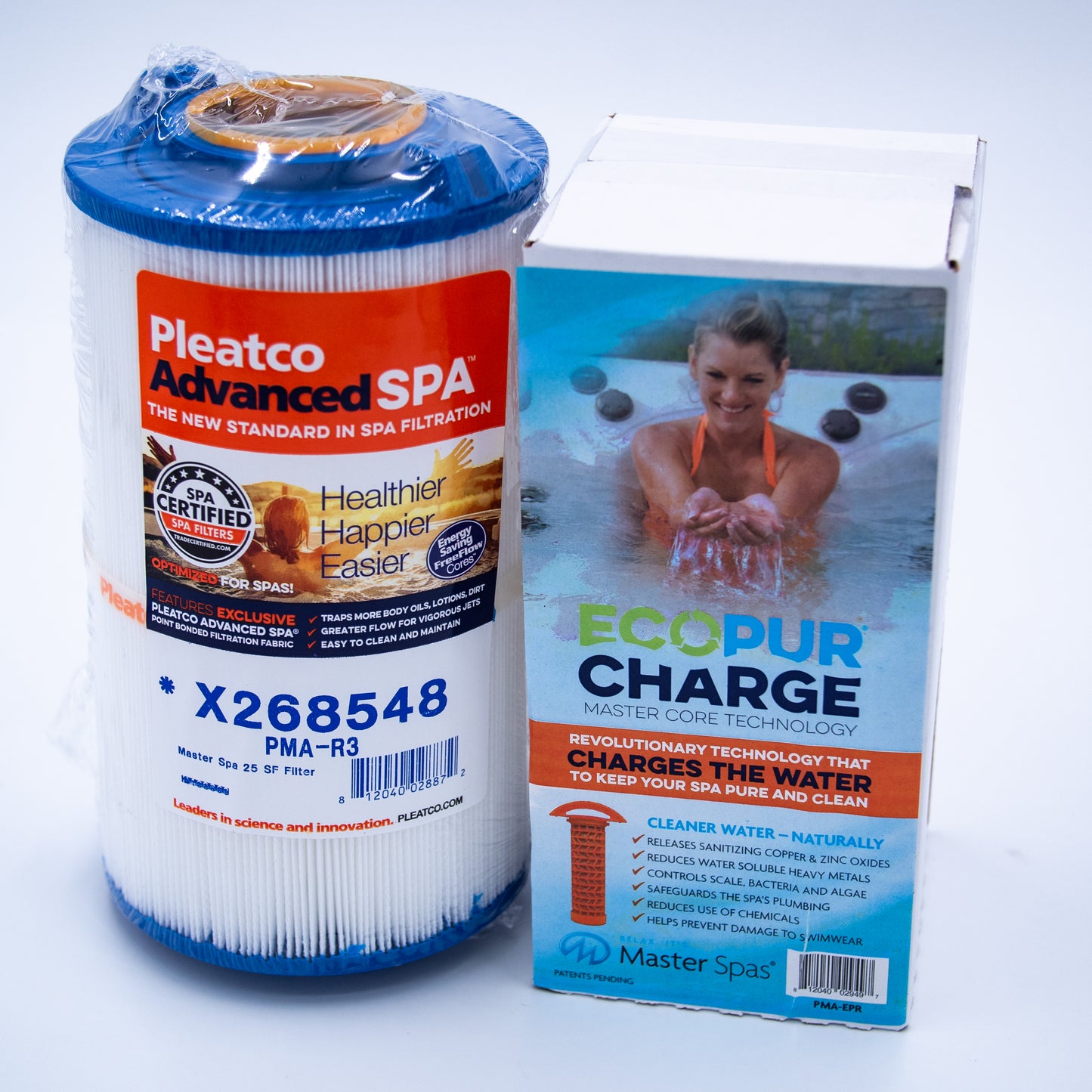 Eco Pur Charge Filter Bundle for Clarity, Healthy Living, TS 240