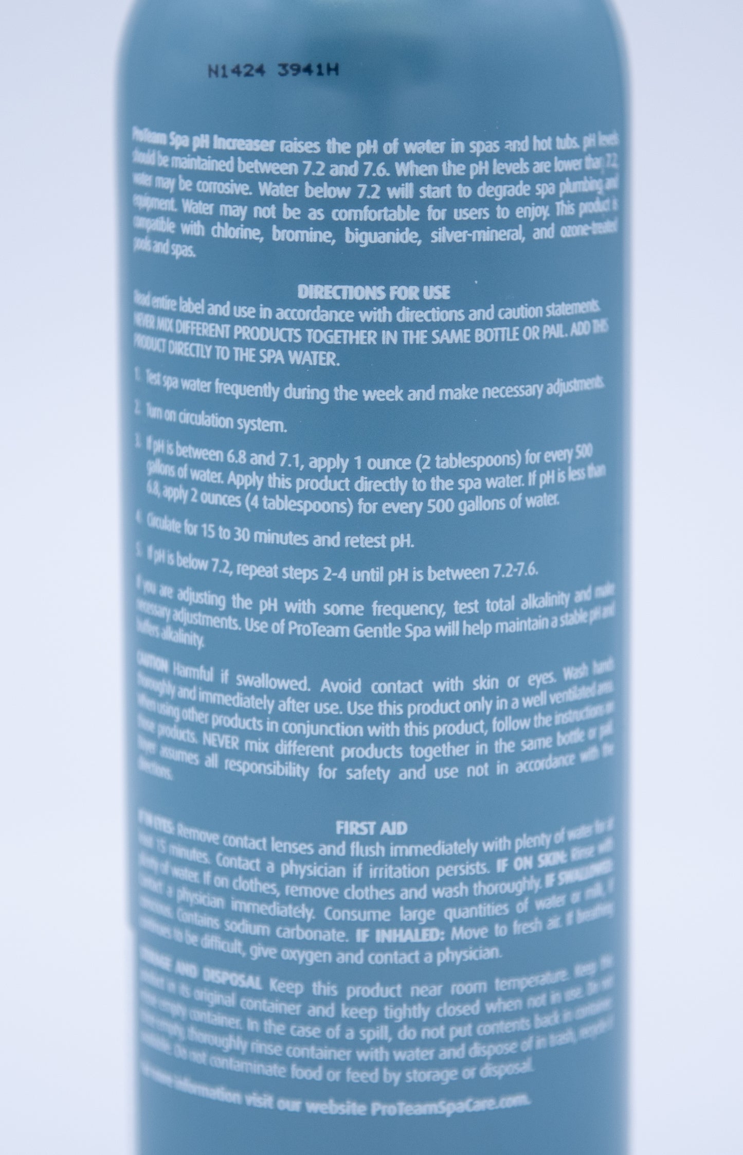 ProTeam Dry Spa pH Increaser: Instantly Raise pH Levels for Optimal Spa Water Balance