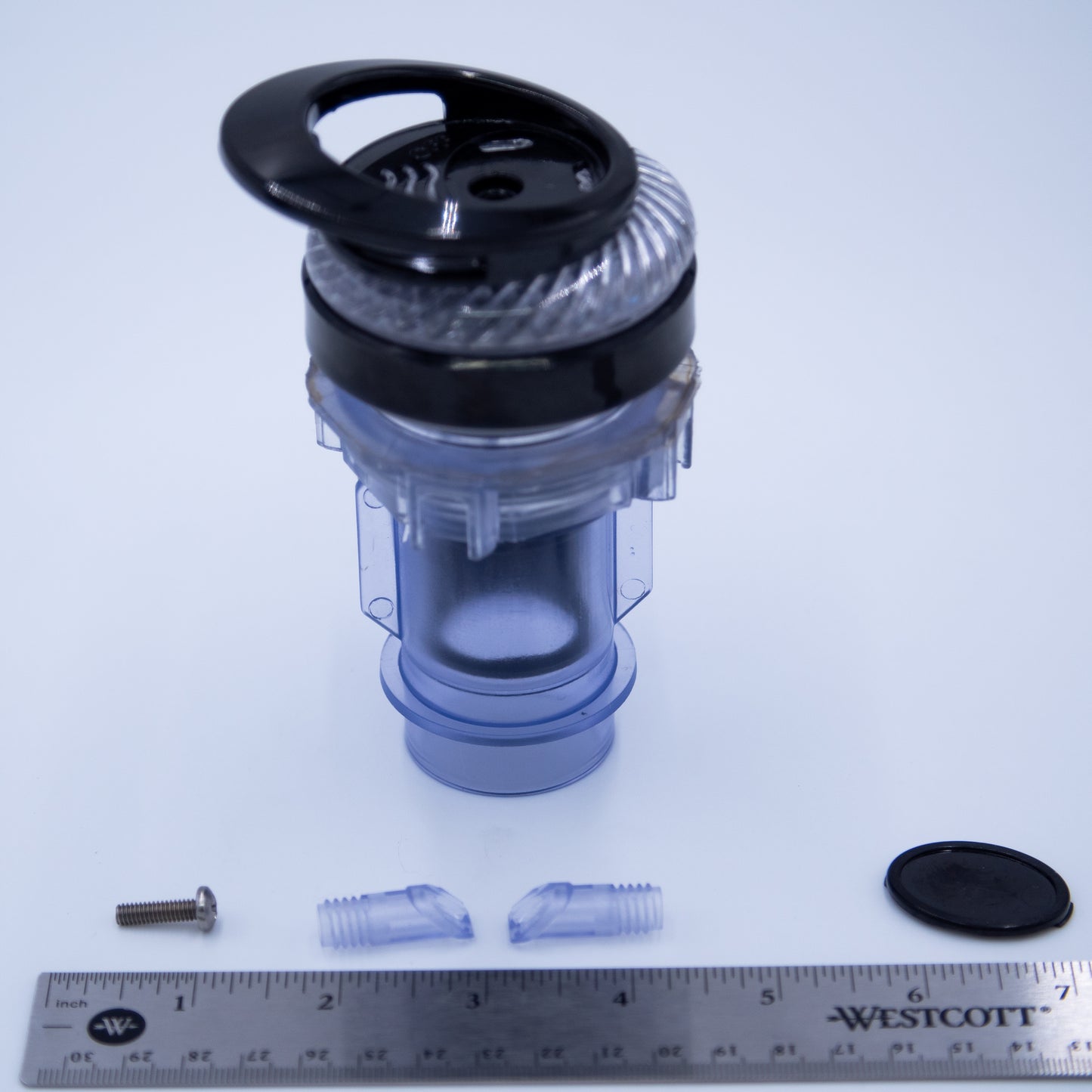 DIVERTER, WATERFALL 1" ORBIT RECOIL LED SBK