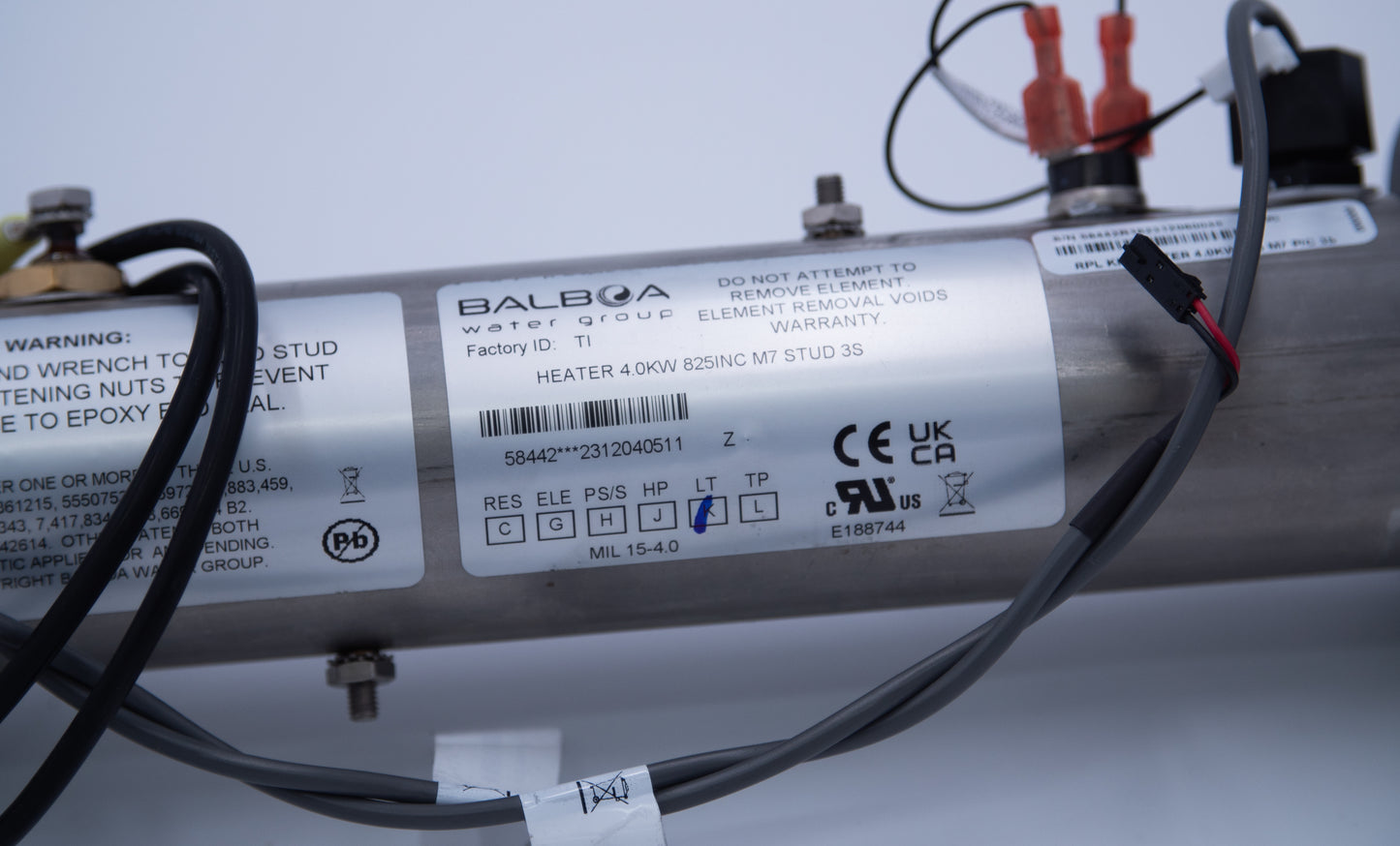 HEATER, 4.0KW 825 3S W/CORD