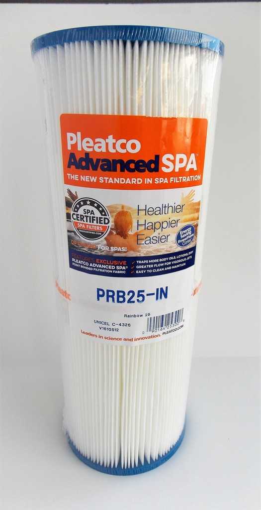Rainbow 25 sq ft filter for Round Nordic Hot Tubs (PRB25-IN)