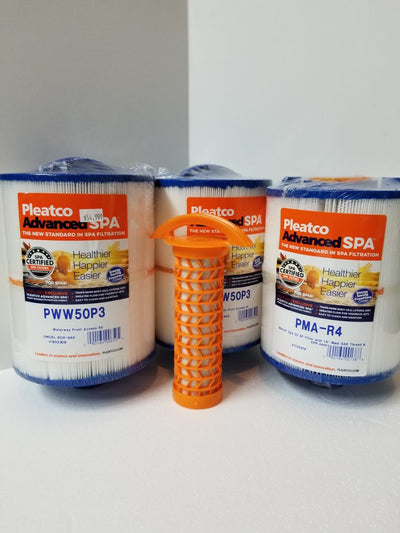 Eco Pur Charge 4 Filter Bundle for H2X and MP Signature Swim Spas