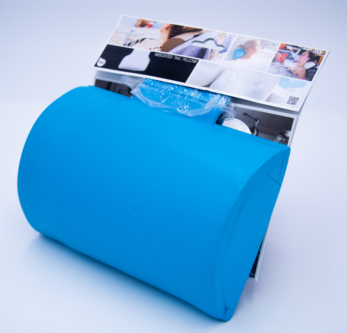 Super Soft Spa Pillow Weighted Tail / Suction cup (blue)