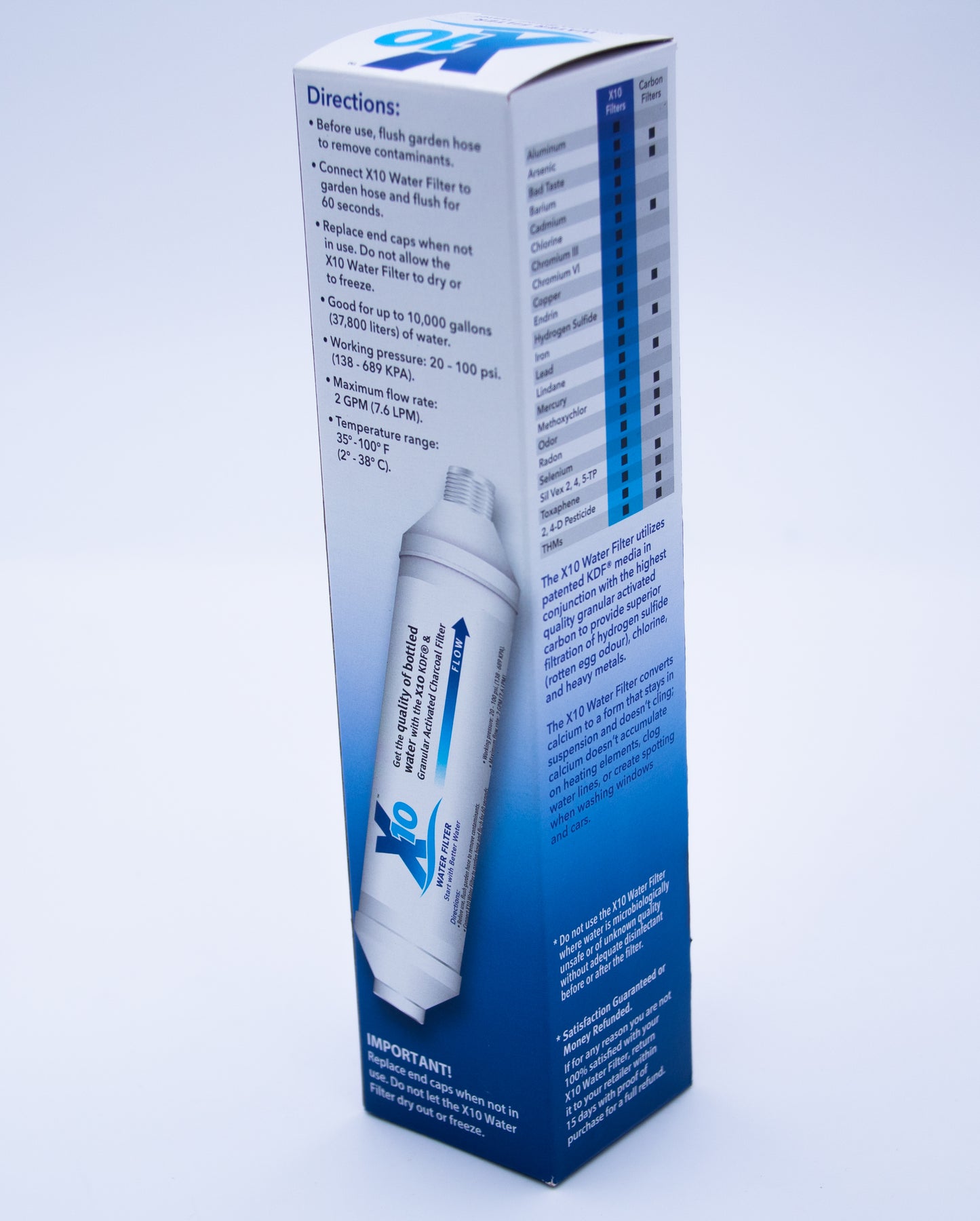 X10 Water Filter Water Filter Up To 10,000 Gallons